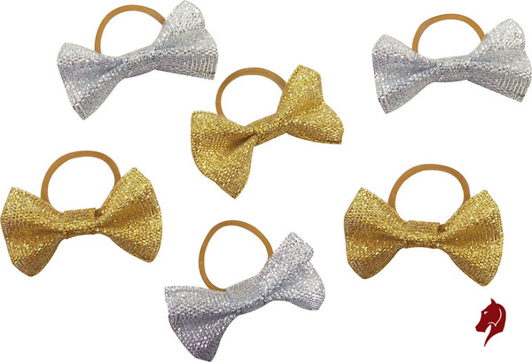 FIOCCHETTI PER CRINIERA GLITTER Pettini ed Elastici 